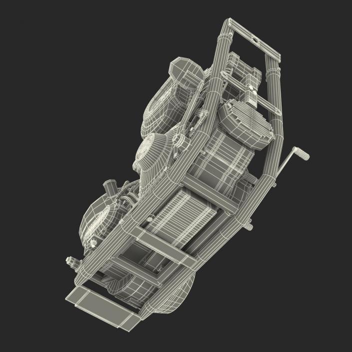 Motorcycle Engine 2 3D model