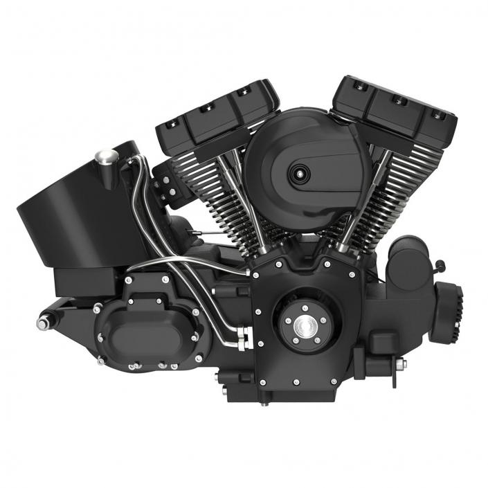 Motorcycle Engine 3 3D model