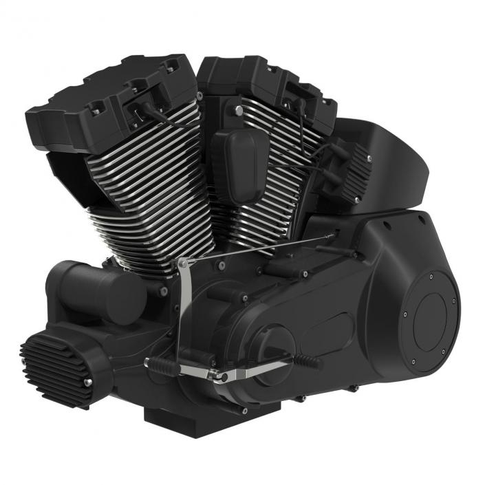 Motorcycle Engine 3 3D model