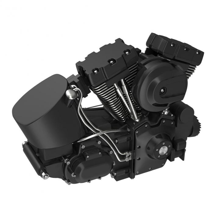 Motorcycle Engine 3 3D model