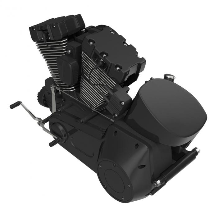 Motorcycle Engine 3 3D model