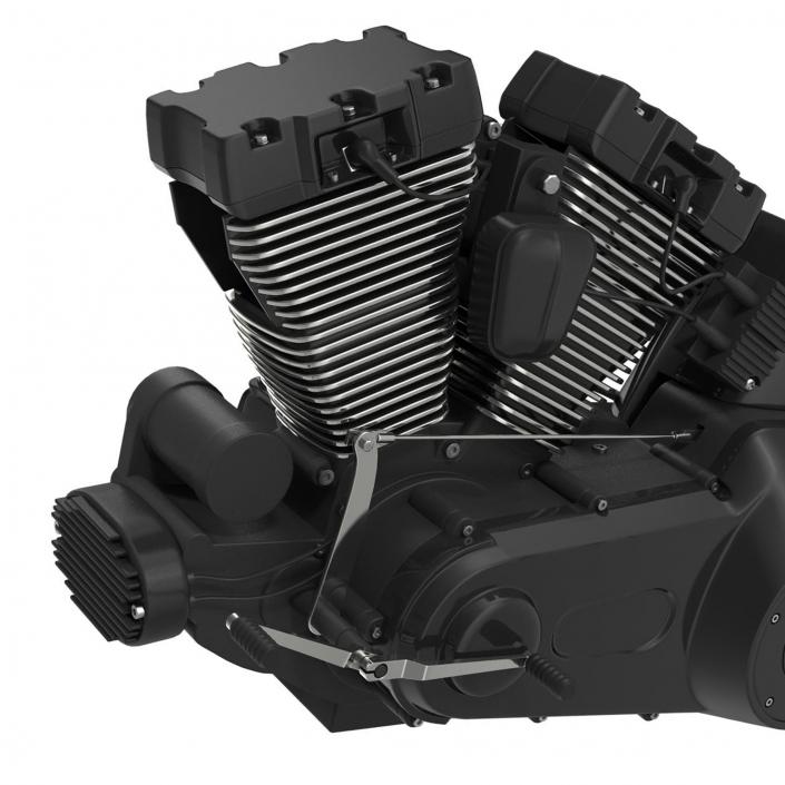 Motorcycle Engine 3 3D model