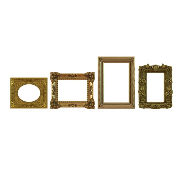 3D model Baroque Picture Frames 3D Models Collection 2