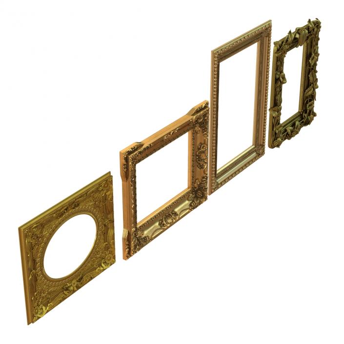 3D model Baroque Picture Frames 3D Models Collection 2