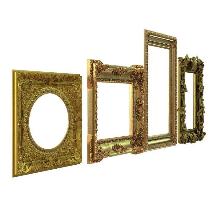 3D model Baroque Picture Frames 3D Models Collection 2