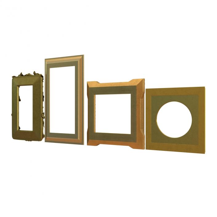 3D model Baroque Picture Frames 3D Models Collection 2