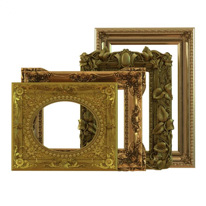 3D model Baroque Picture Frames 3D Models Collection 2