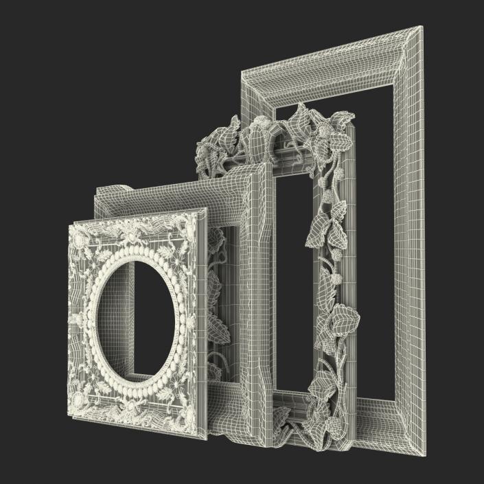 3D model Baroque Picture Frames 3D Models Collection 2