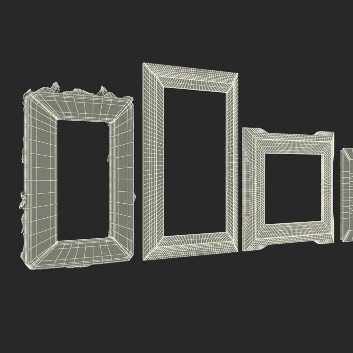 3D model Baroque Picture Frames 3D Models Collection 2