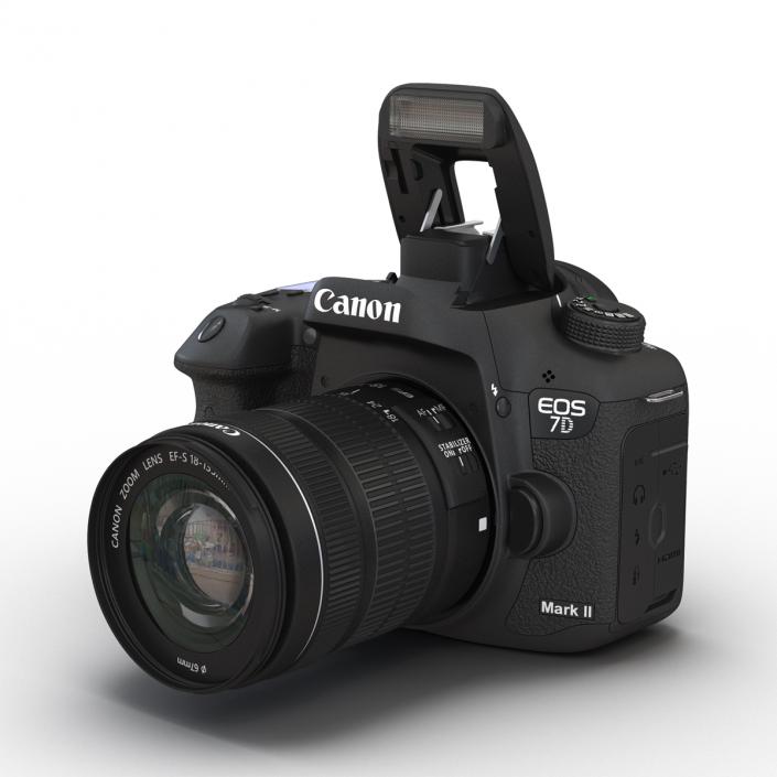 3D model Canon EOS 7D Mark II