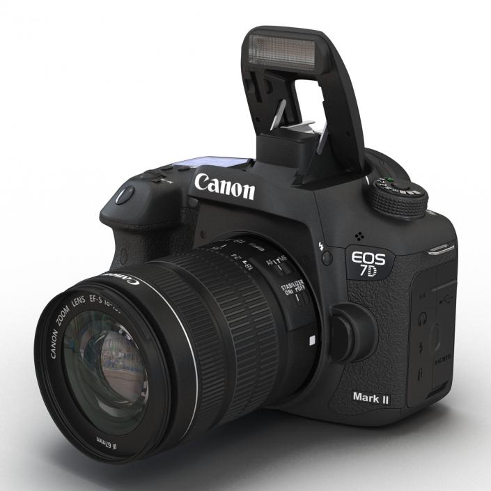 3D model Canon EOS 7D Mark II