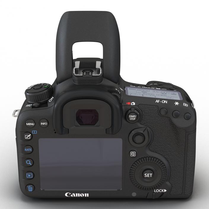 3D model Canon EOS 7D Mark II