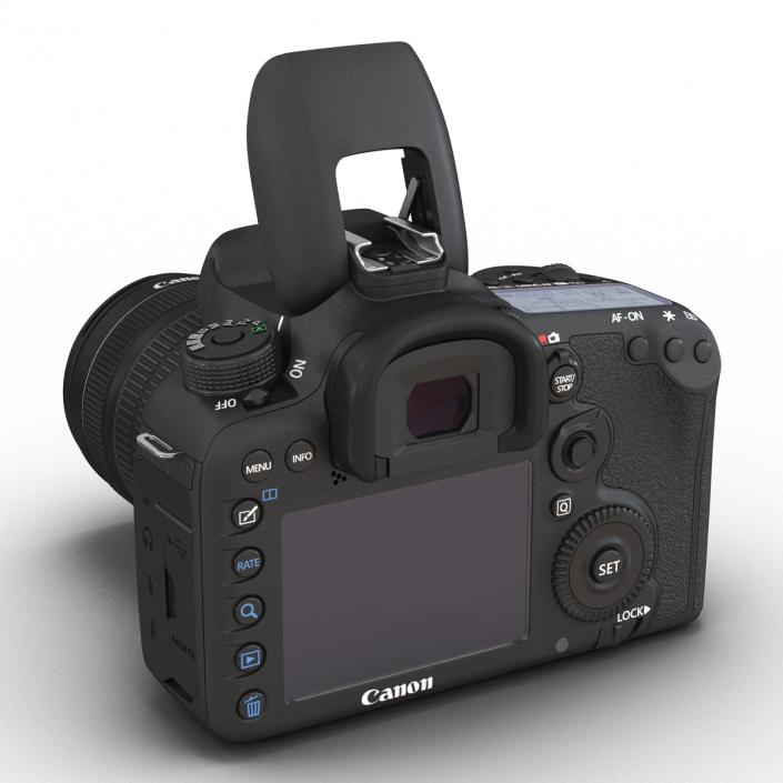 3D model Canon EOS 7D Mark II