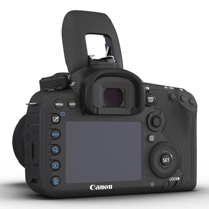 3D model Canon EOS 7D Mark II