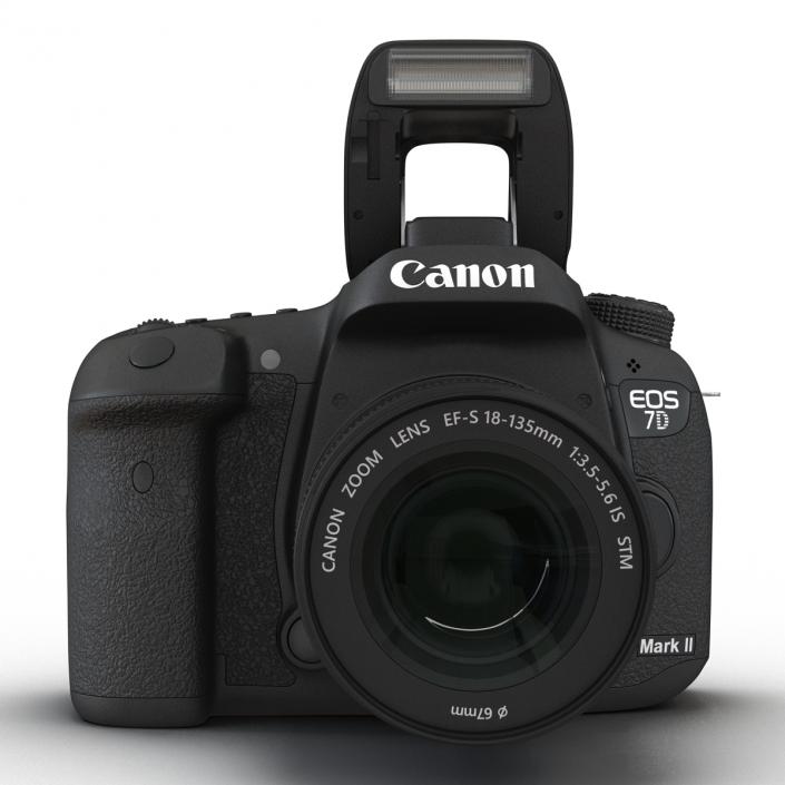 3D model Canon EOS 7D Mark II