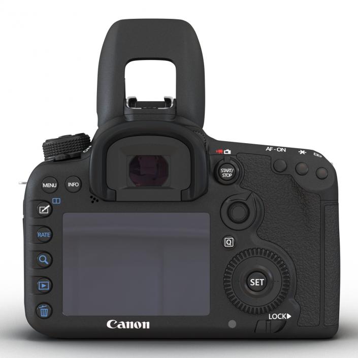 3D model Canon EOS 7D Mark II