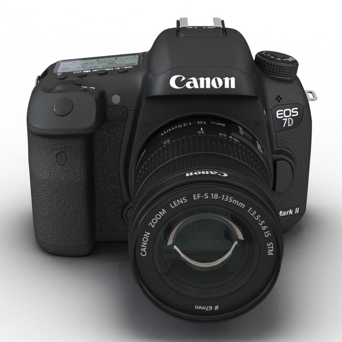 3D model Canon EOS 7D Mark II