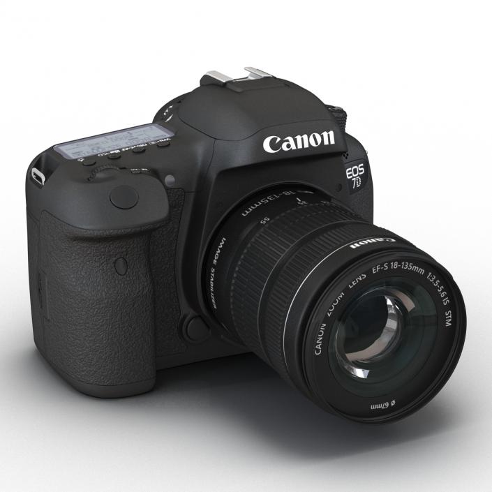 3D model Canon EOS 7D Mark II