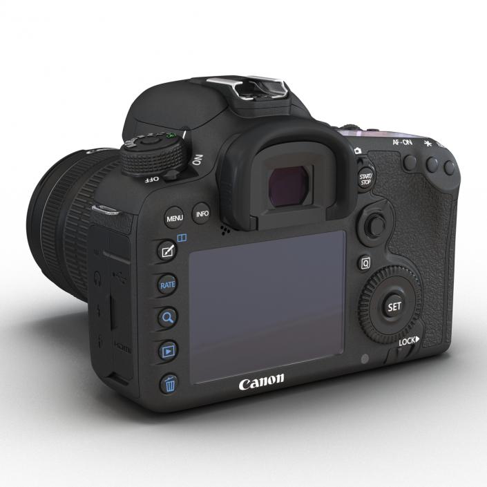 3D model Canon EOS 7D Mark II