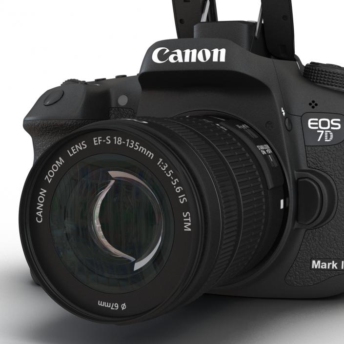 3D model Canon EOS 7D Mark II