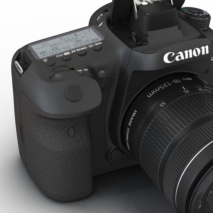 3D model Canon EOS 7D Mark II