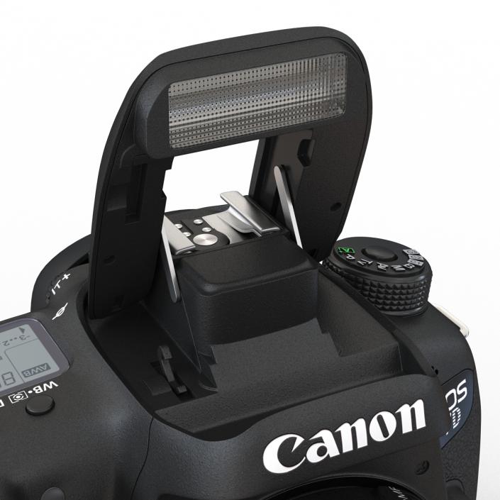 3D model Canon EOS 7D Mark II