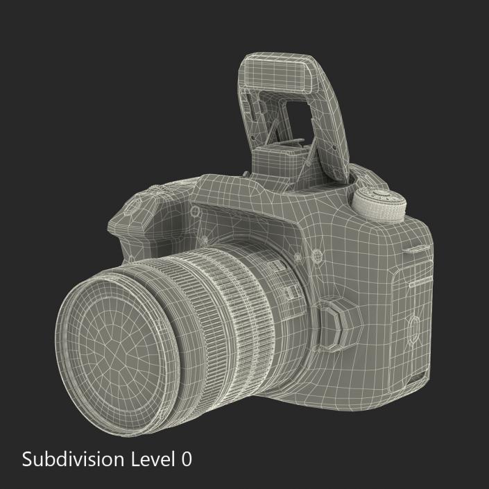 3D model Canon EOS 7D Mark II