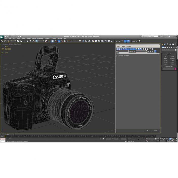 3D model Canon EOS 7D Mark II