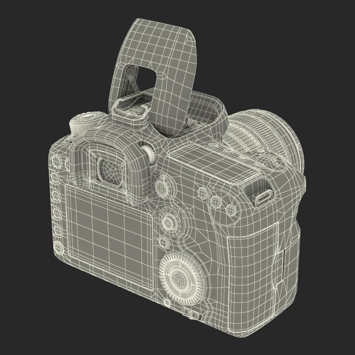 3D model Canon EOS 7D Mark II