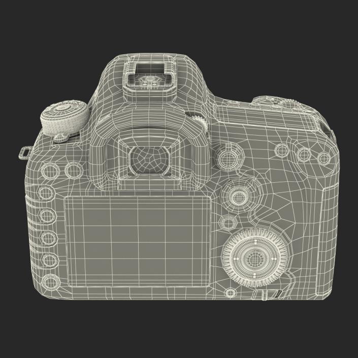 3D model Canon EOS 7D Mark II