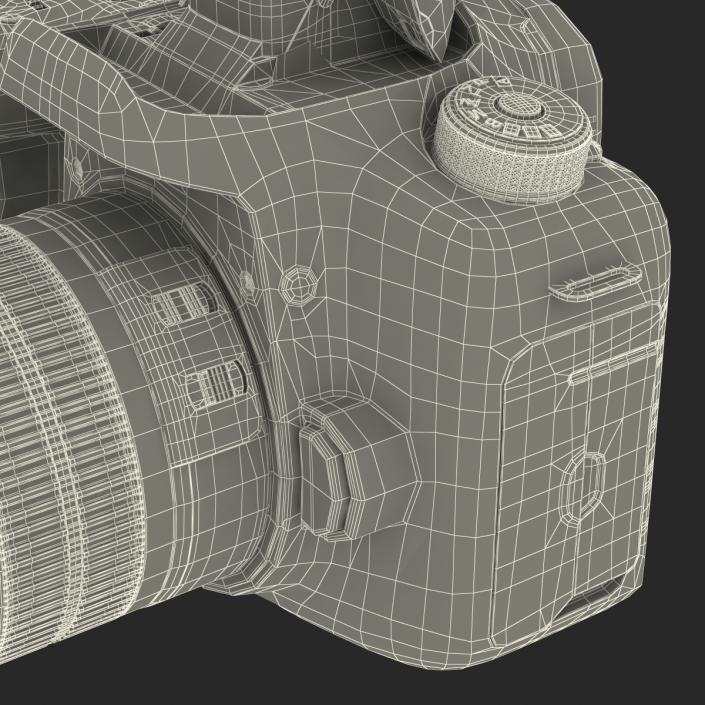 3D model Canon EOS 7D Mark II