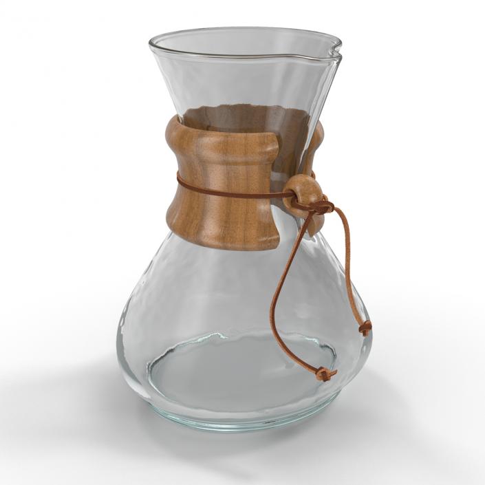 Glass Coffee Carafe 3D model