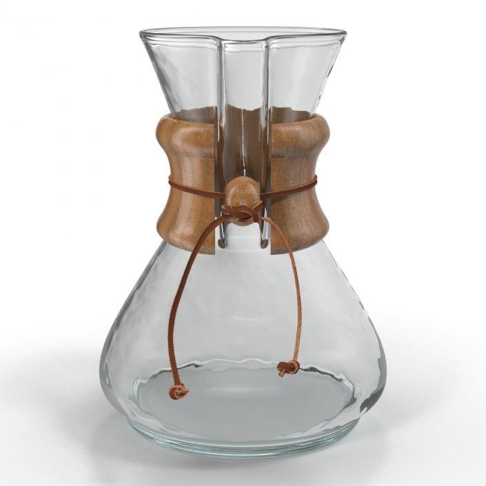 Glass Coffee Carafe 3D model