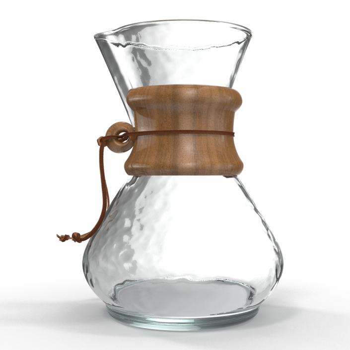 Glass Coffee Carafe 3D model