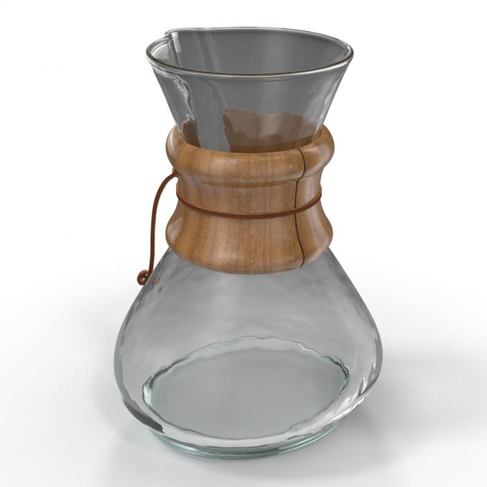 Glass Coffee Carafe 3D model