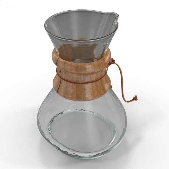 Glass Coffee Carafe 3D model