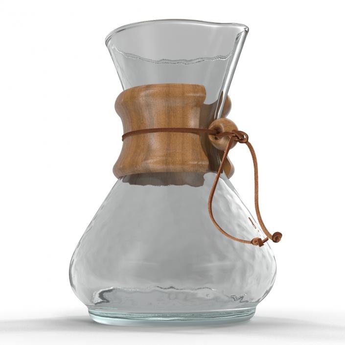 Glass Coffee Carafe 3D model