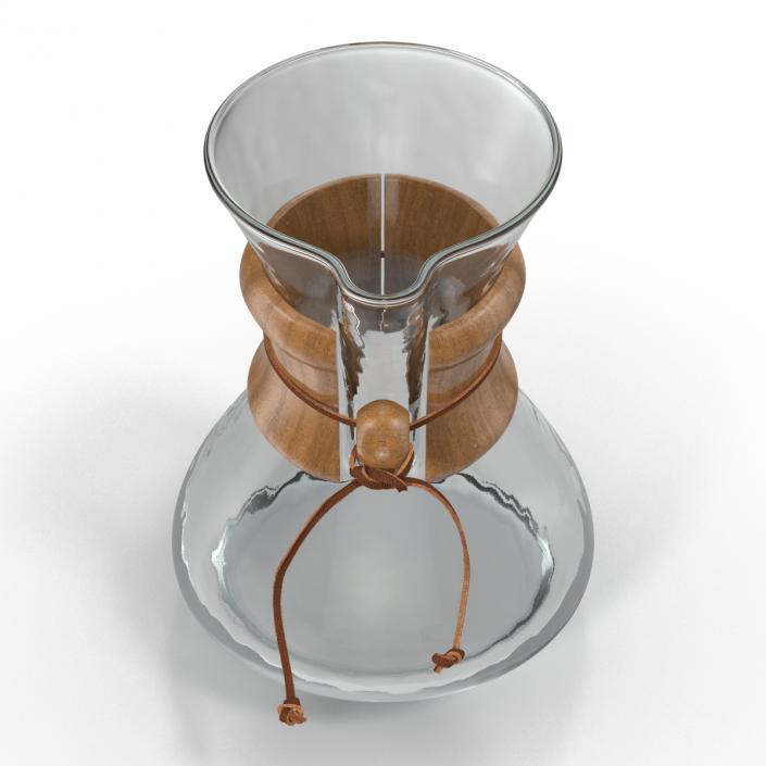 Glass Coffee Carafe 3D model