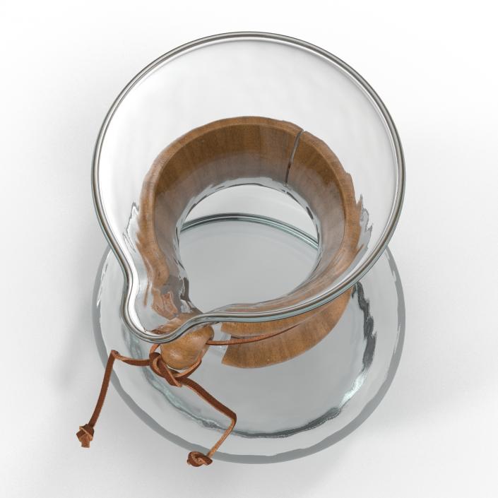 Glass Coffee Carafe 3D model