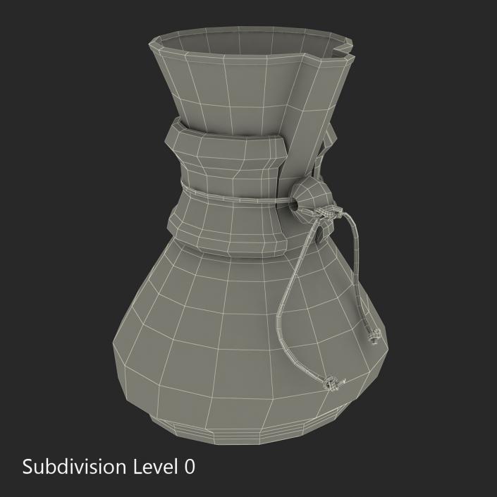 Glass Coffee Carafe 3D model