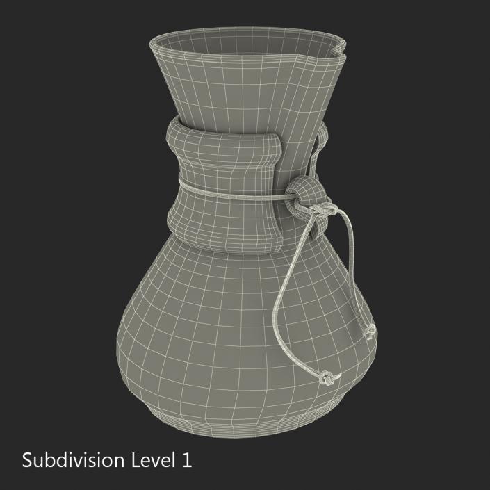 Glass Coffee Carafe 3D model