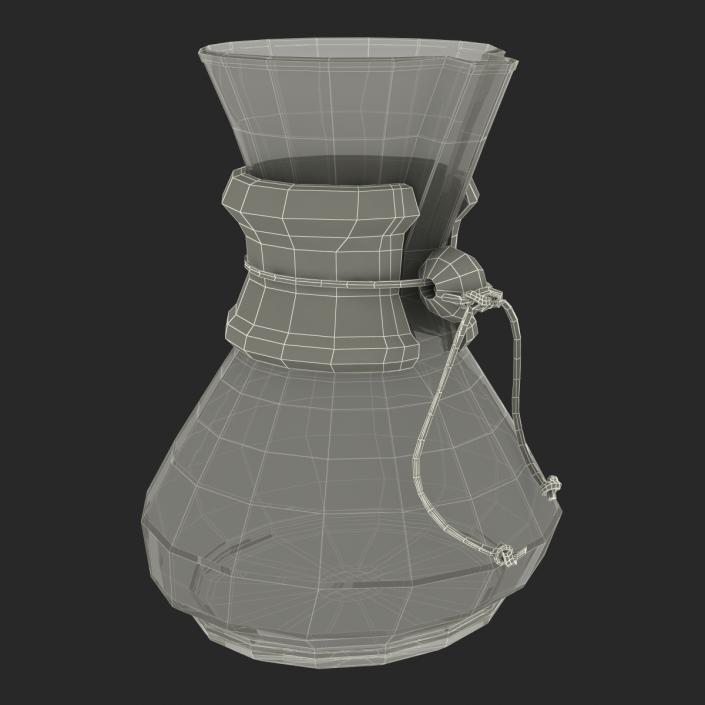 Glass Coffee Carafe 3D model