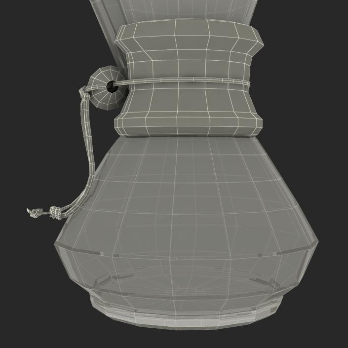 Glass Coffee Carafe 3D model