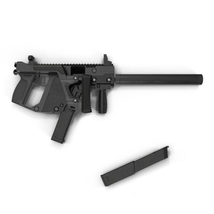 Submachine Gun KRISS Vector 3D