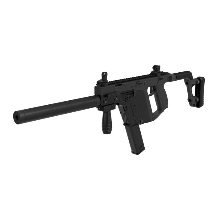 Submachine Gun KRISS Vector 3D