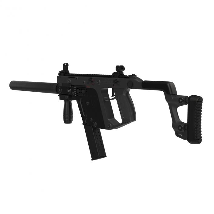 Submachine Gun KRISS Vector 3D