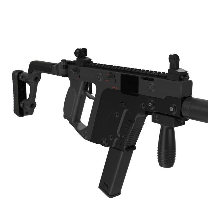 Submachine Gun KRISS Vector 3D