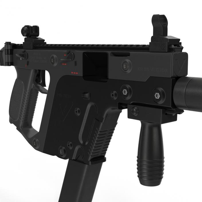 Submachine Gun KRISS Vector 3D