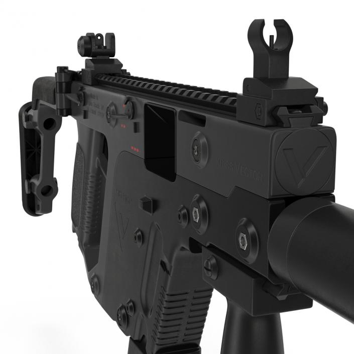 Submachine Gun KRISS Vector 3D