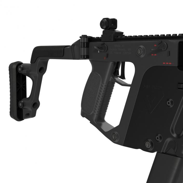 Submachine Gun KRISS Vector 3D